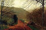 John Atkinson Grimshaw Forge Valley Scarborough painting